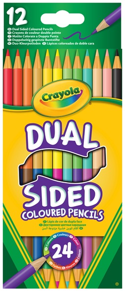12 Dual Sided Pencils