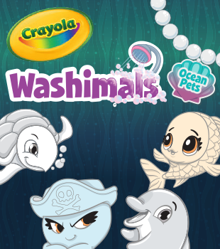 Crayola Washimals 1ct Pets